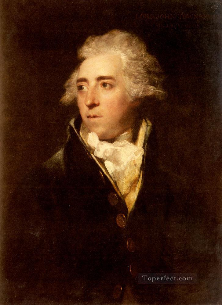 Portrait Of Lord John Townshend Joshua Reynolds Oil Paintings